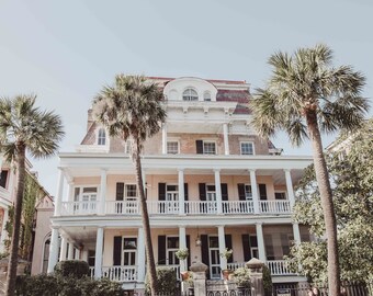 Downtown Historic Charleston South Carolina Battery Park | Etsy