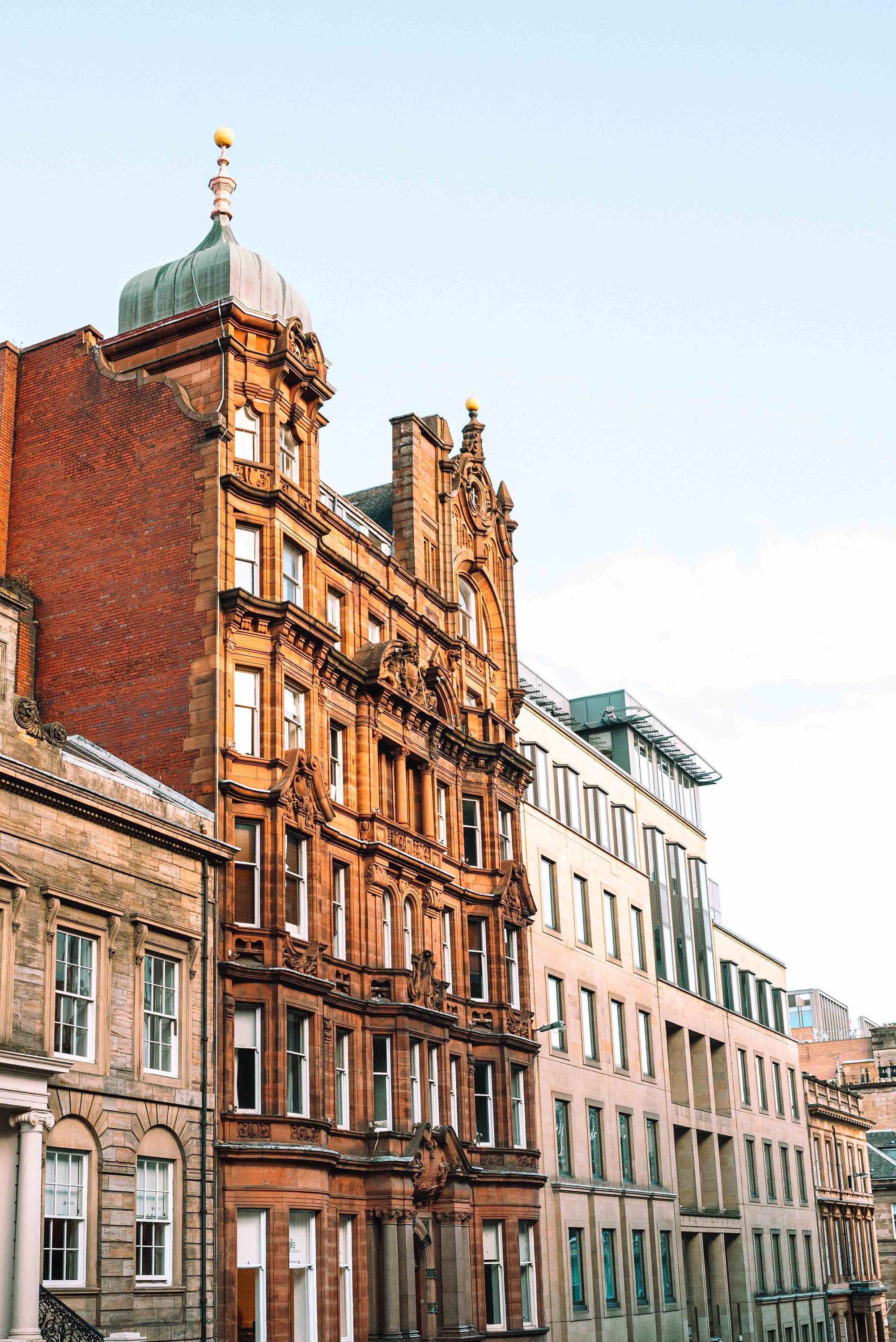 Glasgow Scotland Photography Downtown Beautiful Historic Etsy