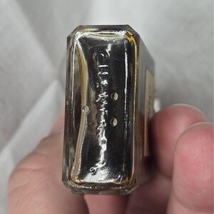 Vintage Chanel No 5 Extrait Perfume Bottle Sealed Wax Cord 1940s image 3