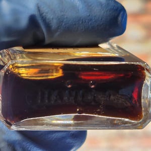 Vintage Chanel No 5 Extrait Perfume Bottle Sealed Wax Cord 1940s image 5