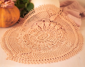 PDF, Monica Joan doily crochet pattern by Olga Shalaeva