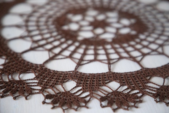 Vintage Crocheted Doilies various sizes..total of 18
