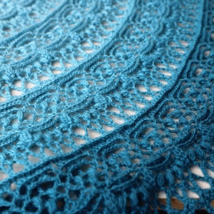 Katarzyna Shawl Crochet Pattern: Textured Fichu Shawlette (PDF)