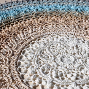 Round Donna Crochet Doily Pattern: 12-in-1 Decor Tutorial (PDF)