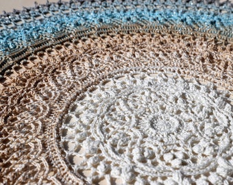 Round Donna Crochet Doily Pattern: 12-in-1 Decor Tutorial (PDF)