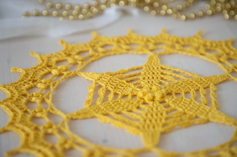 PDF Libena doily crochet pattern, instant download image 8