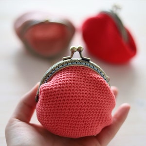 Borsa all'uncinetto, 8,5 x 9 cm, - 3 colori, rotondo, matrimonio, vintage, arredamento, squallido, boho, pizzo, interno, regalo, retrò, stile villaggio, madre