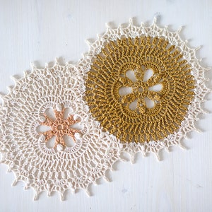 PDF Etela doily crochet pattern