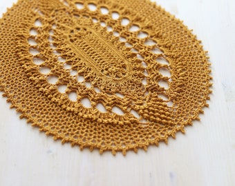 PDF Daneen crochet doily designed by gull808, crochet doily pattern, crochet pattern, doily pattern, textured doily pattern, 3d crochet, diy