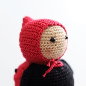 Crochet Lady Bug Doll Pattern: Amigurumi Tutorial (PDF Download)