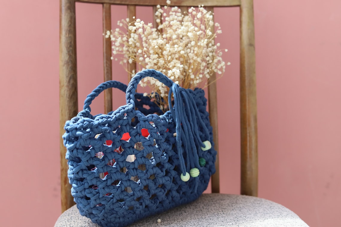 PDF Crochet Pattern Shopping Bag Avoska Diy Pattern - Etsy