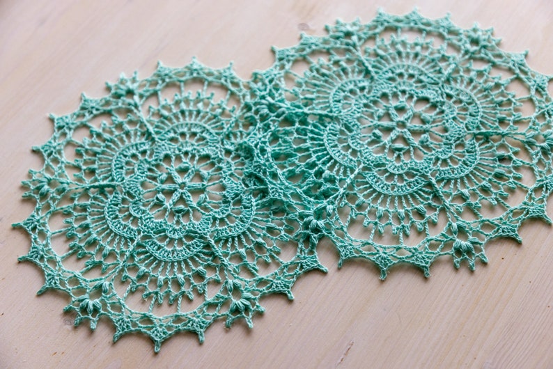 PDF Chrystalline doily crochet pattern, doily pattern, crochet pattern, crochet patterns, doilies pattern, 3d crochet pattern, doily diy image 9