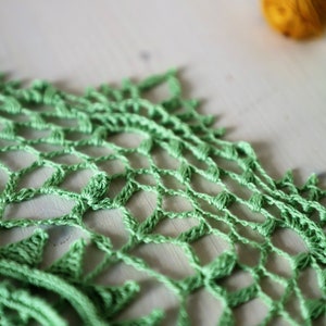 PDF Elaine Doily crochet pattern designed by Olga Shalaeva gull808 3d doilies textured decor shabby written tutorial boho hygge diy gift image 9
