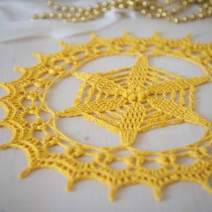 PDF Libena doily crochet pattern, instant download image 1