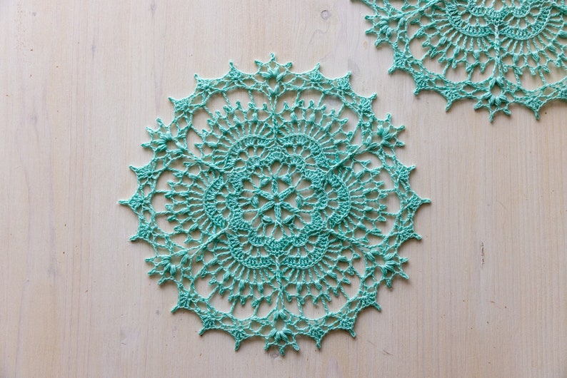 PDF Chrystalline doily crochet pattern, doily pattern, crochet pattern, crochet patterns, doilies pattern, 3d crochet pattern, doily diy image 6