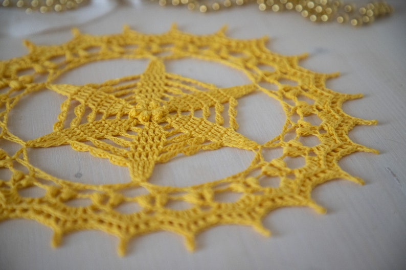 PDF Libena doily crochet pattern, instant download image 9