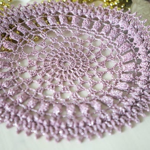PDF Happy New Year doily, crochet pattern