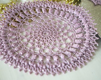 PDF Happy New Year doily, crochet pattern
