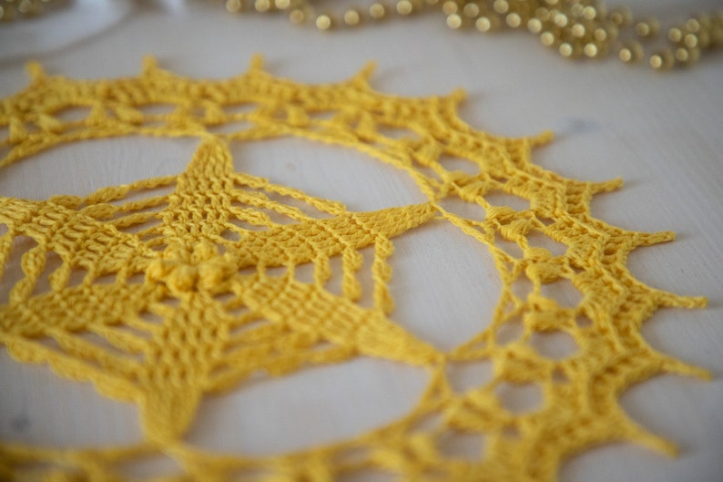 PDF Libena doily crochet pattern, instant download image 7