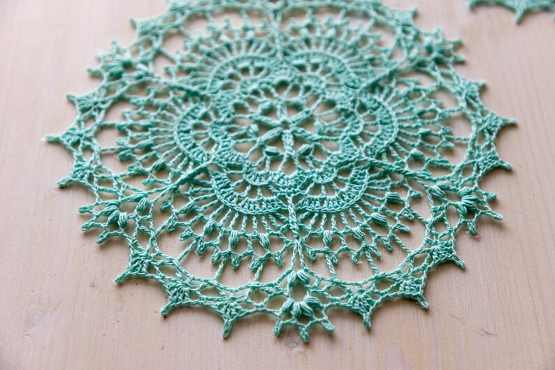 PDF Chrystalline doily crochet pattern, doily pattern, crochet pattern, crochet patterns, doilies pattern, 3d crochet pattern, doily diy image 3