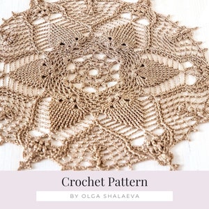PDF Trixie doily crochet pattern