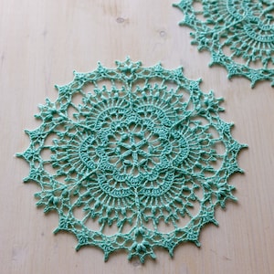 PDF Chrystalline doily crochet pattern, doily pattern, crochet pattern, crochet patterns, doilies pattern, 3d crochet pattern, doily diy image 4