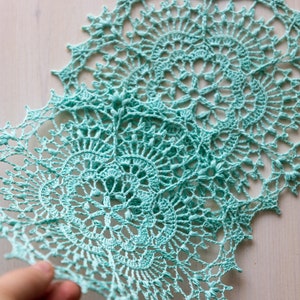 PDF Chrystalline doily crochet pattern, doily pattern, crochet pattern, crochet patterns, doilies pattern, 3d crochet pattern, doily diy image 1