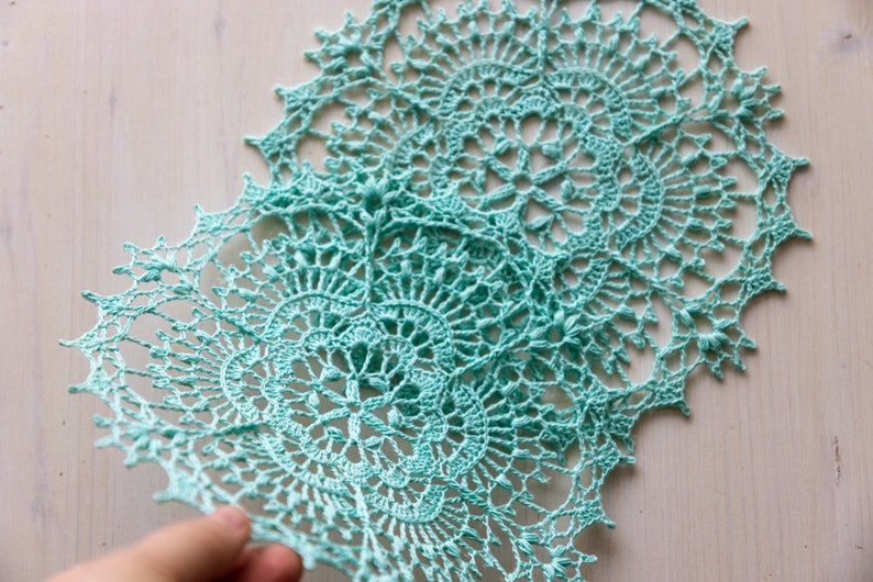 PDF Chrystalline doily crochet pattern, doily pattern, crochet pattern, crochet patterns, doilies pattern, 3d crochet pattern, doily diy image 1