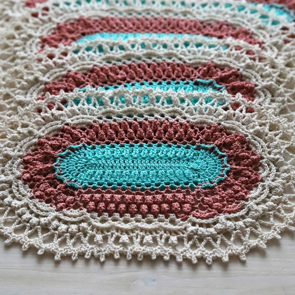Colored Doilies Etsy