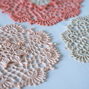 PDF Pumpkin Spice Latte doily, crochet pattern, by Olga Shalaeva, gull808, crochet grl, crochet chart, coaster pattern, crochet turorial image 8