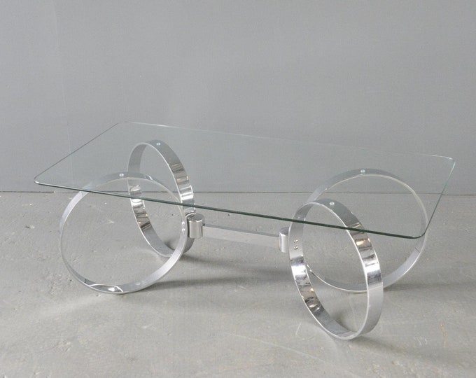 Mid Century Coffee Table By Knut Hesterberg Circa 1970s