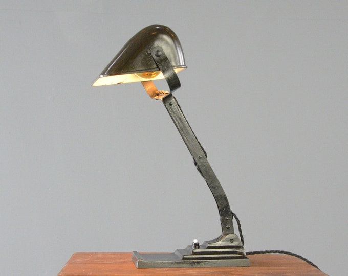 Art Deco Desk Lamp By Erpe Circa 1920s
