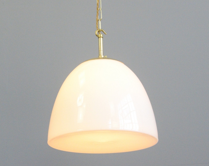 Opaline Pendant Light By Vilhelm Lauritzen Circa 1950s