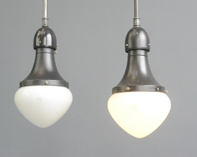 Kandem Model 540 Pendant Lights Circa 1930s