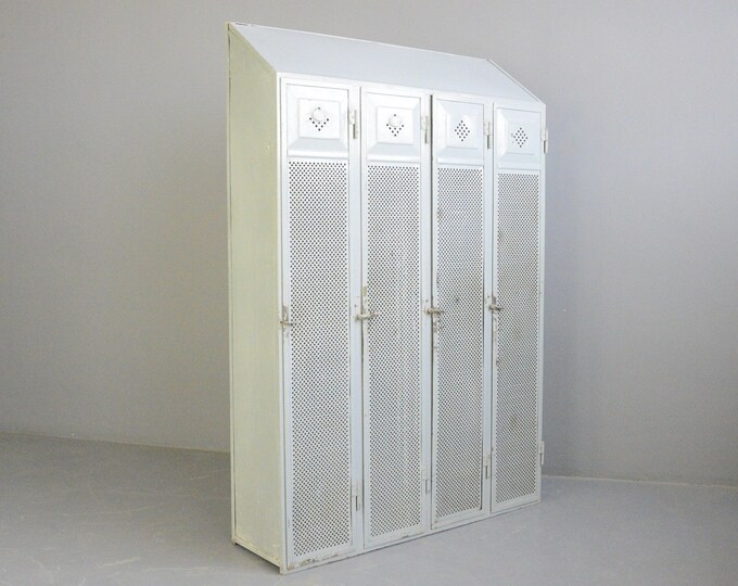 German Industrial Lockers Circa 1920s