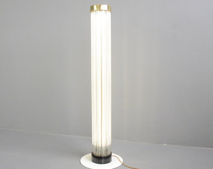 Glass Rod Floor Lamp By Jaroslav Bejvl For Kamenicky Senov 1970s