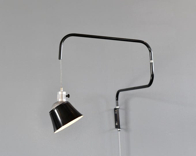 Bauhaus Task Lamp By Werner Glasenapp For Ugo Pollice Circa 1930s