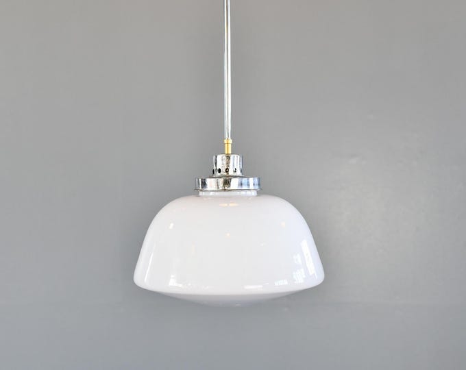 Bauhaus Pendant Light By Atrax Circa 1930s