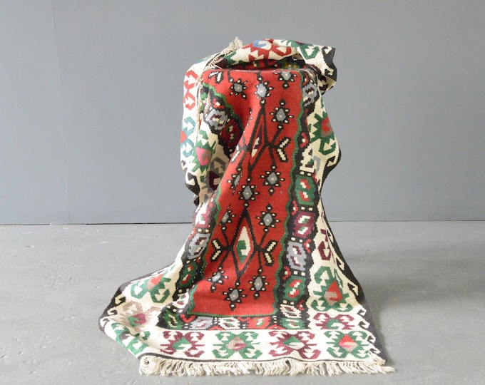 Large Hand Made Kilim Rug