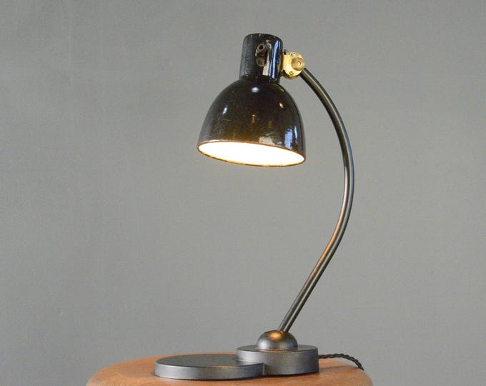 Zirax Table Lamp By Schneider Circa 1930s