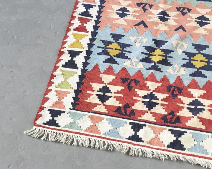 Large Hand Made Kilim Rug
