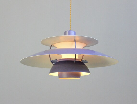 Mid-century model Ph 5 pendant lamp by Poul Henningsen for Louis Poulsen,  1960s
