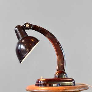 Bauhaus Table Lamp By H Römmler Stotz Kontact Circa 1930s