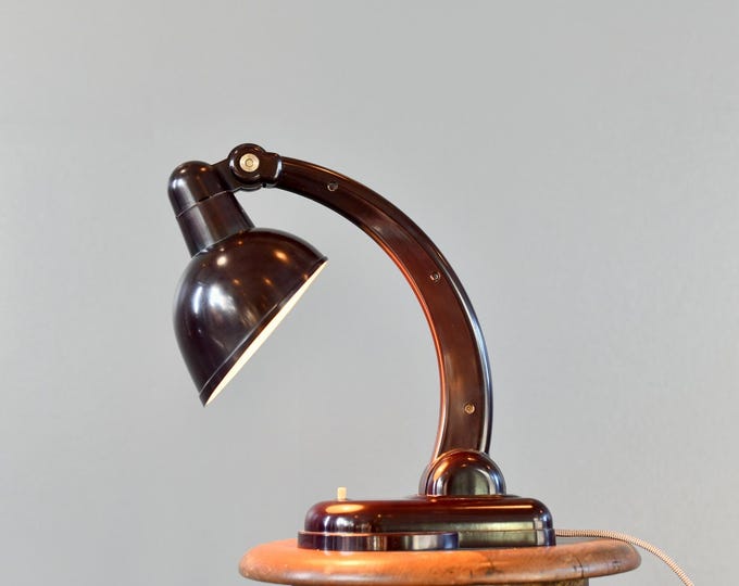 Bauhaus Table Lamp By H Römmler Stotz Kontact Circa 1930s