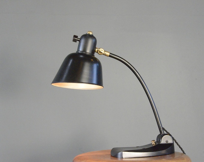 German Desk Lamp Circa 1920s