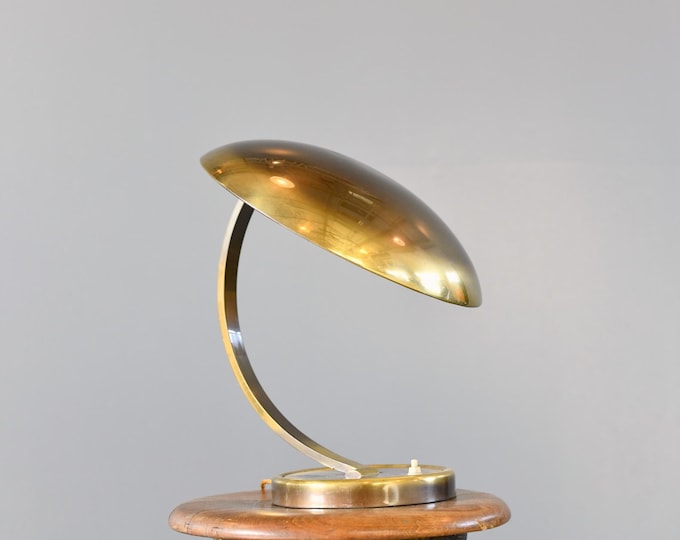 Mid Century Bauhaus Lamp By Kaiser Idell Model 6751 Circa 1950s