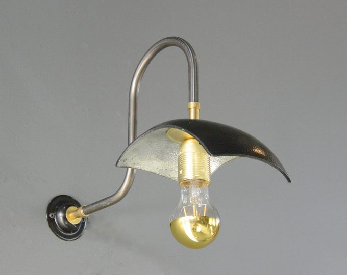Wall Mounted Mercury Lights By Strand London Circa 1930s