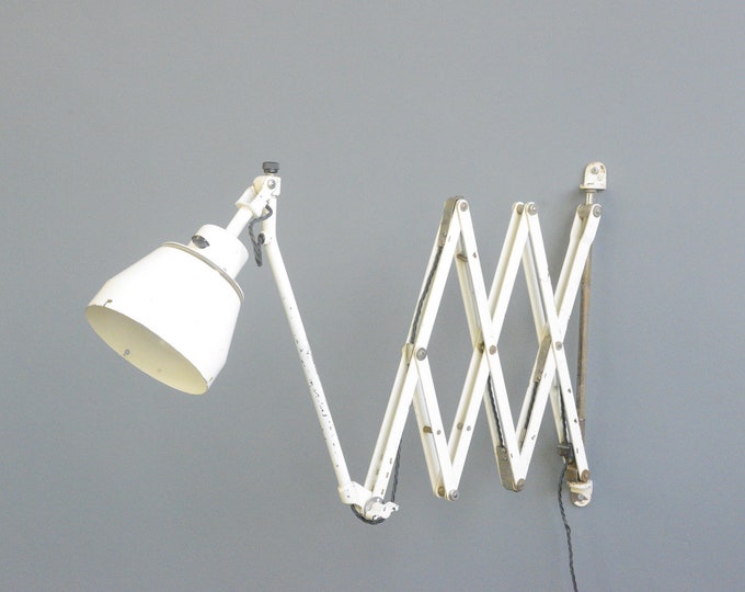 Midgard Hospital Scissor Lamp Circa 1930s