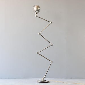 Large 6 Arm Floor Standing Jielde Lamp Circa 1950s