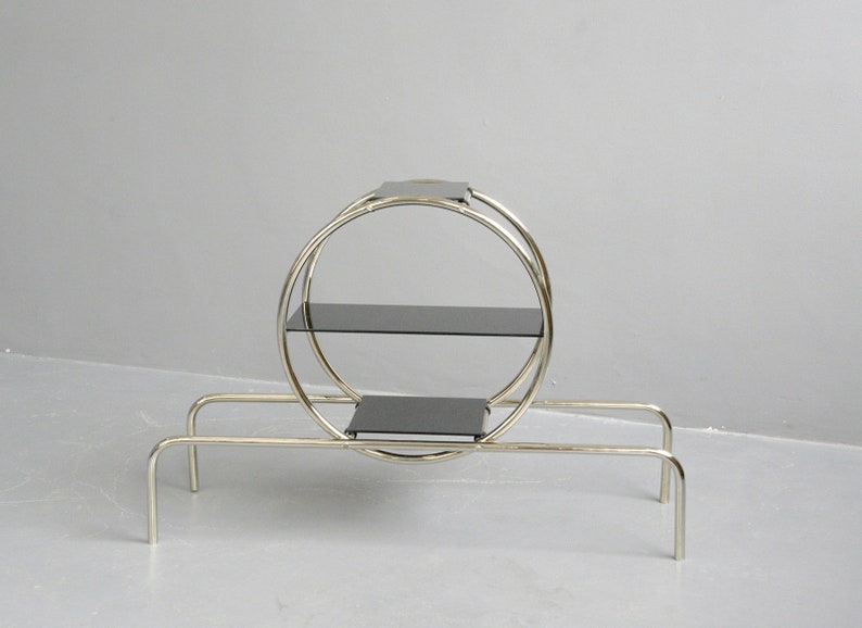 Bauhaus Plant Stand By Emile Guyot For Thonet Circa 1930s zdjęcie 2